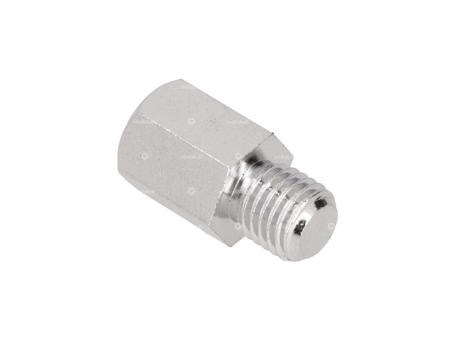 Adattatore attacco specchio M10 - M10 cromo Carousel Image 2