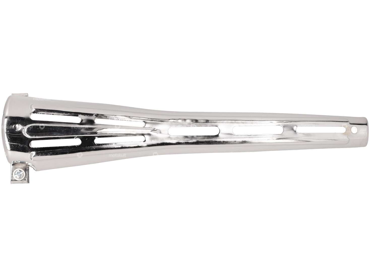 Tôle de chaleur d'échappement chromée | Puch X30 Velux Carousel Image 1