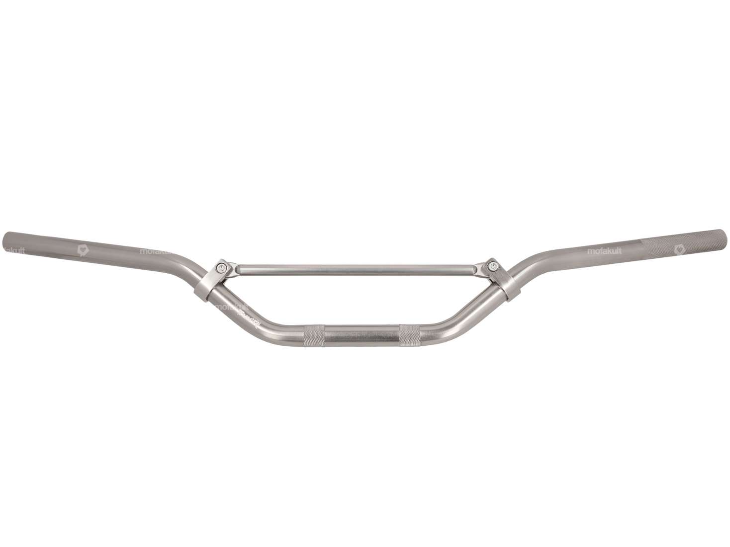 Tun'R guidon de course plaque de fourche 11 cm aluminium look titane Carousel Image 1