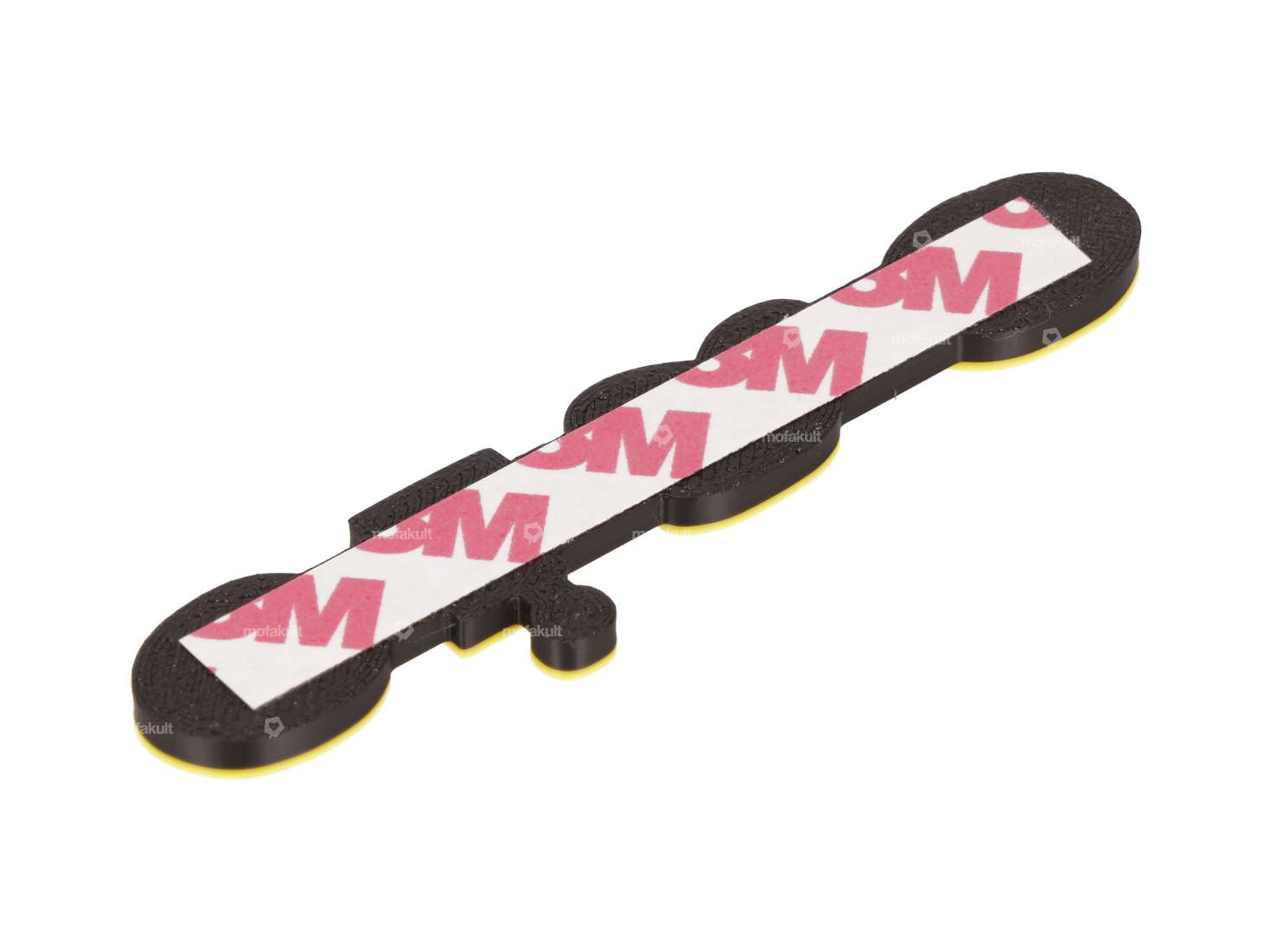 Emblem "ciao" plastic 3D yellow / black Carousel Image 2