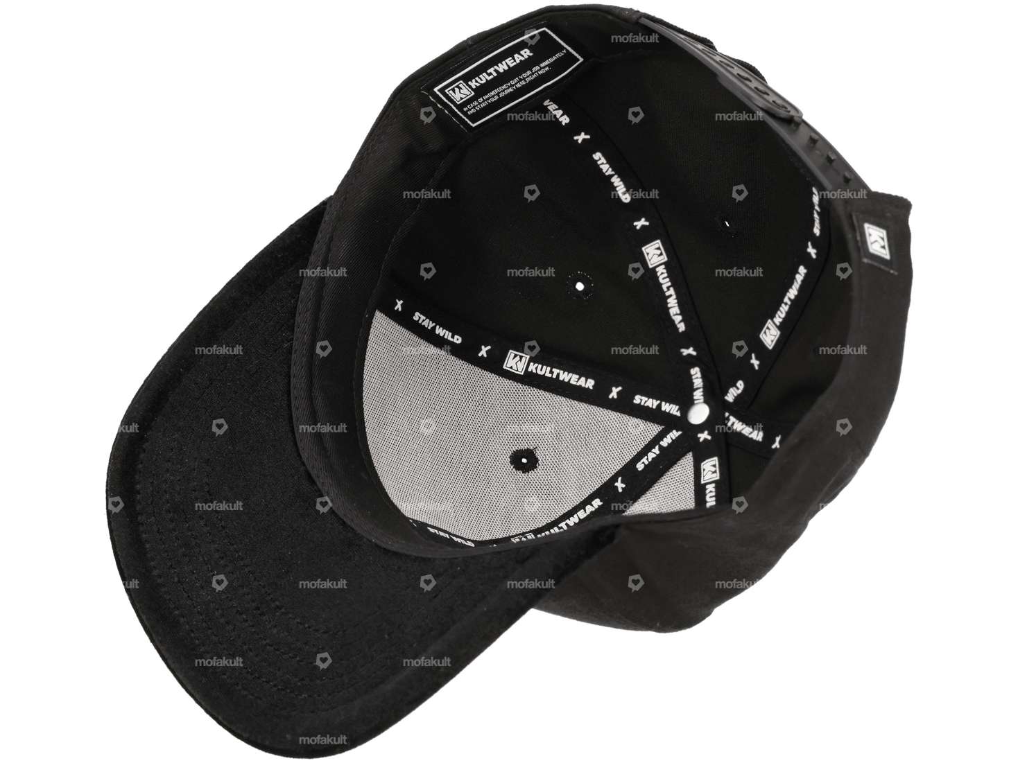 Kultwear casquette "Kultwear" noir Carousel Image 3