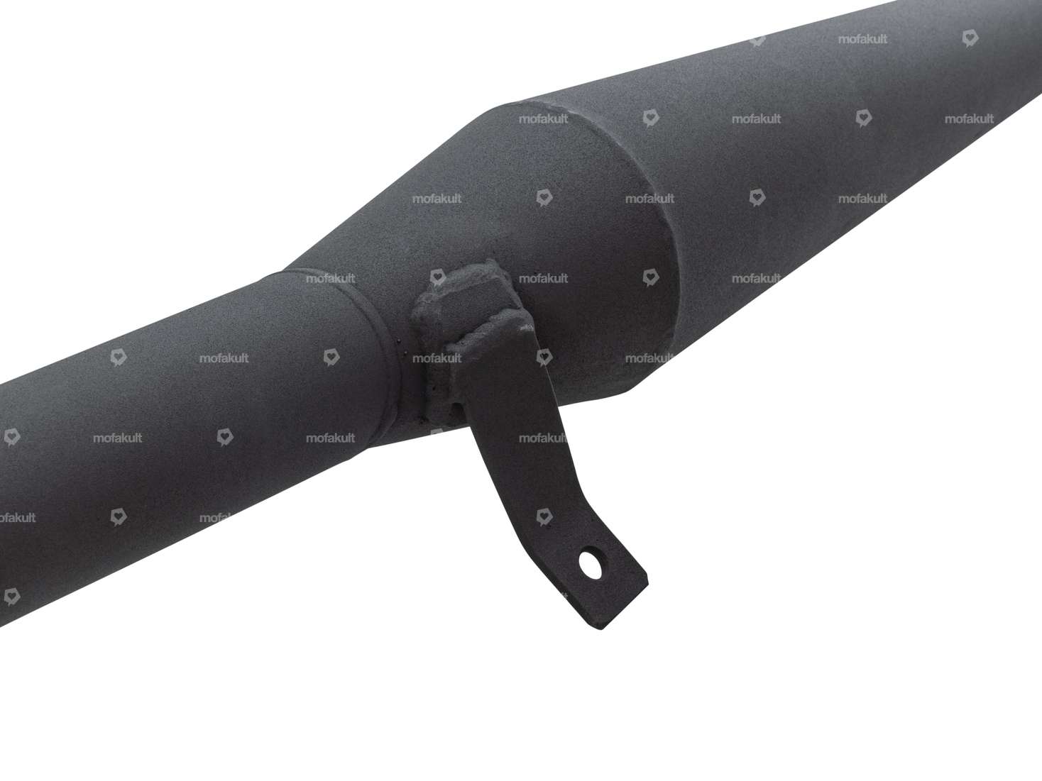 HOMOET Auspuff P4 28 mm schwarz | Hercules Prima, Optima Carousel Image 3