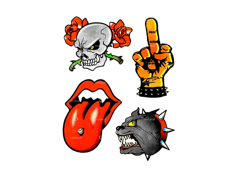 Sticker "Comicstyle" 120 x 95 mm Carousel Image 1