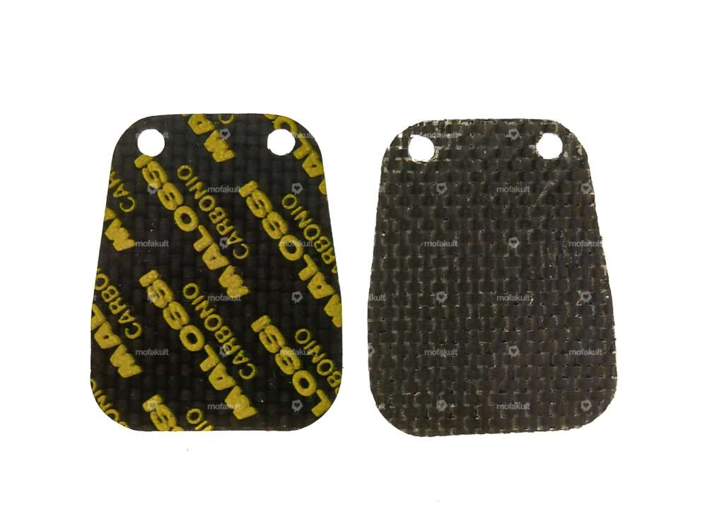 Valvola lamellare Malossi in carbonio 0,3 / 0,35 mm VL1 Peugeot 103 Carousel Image 1