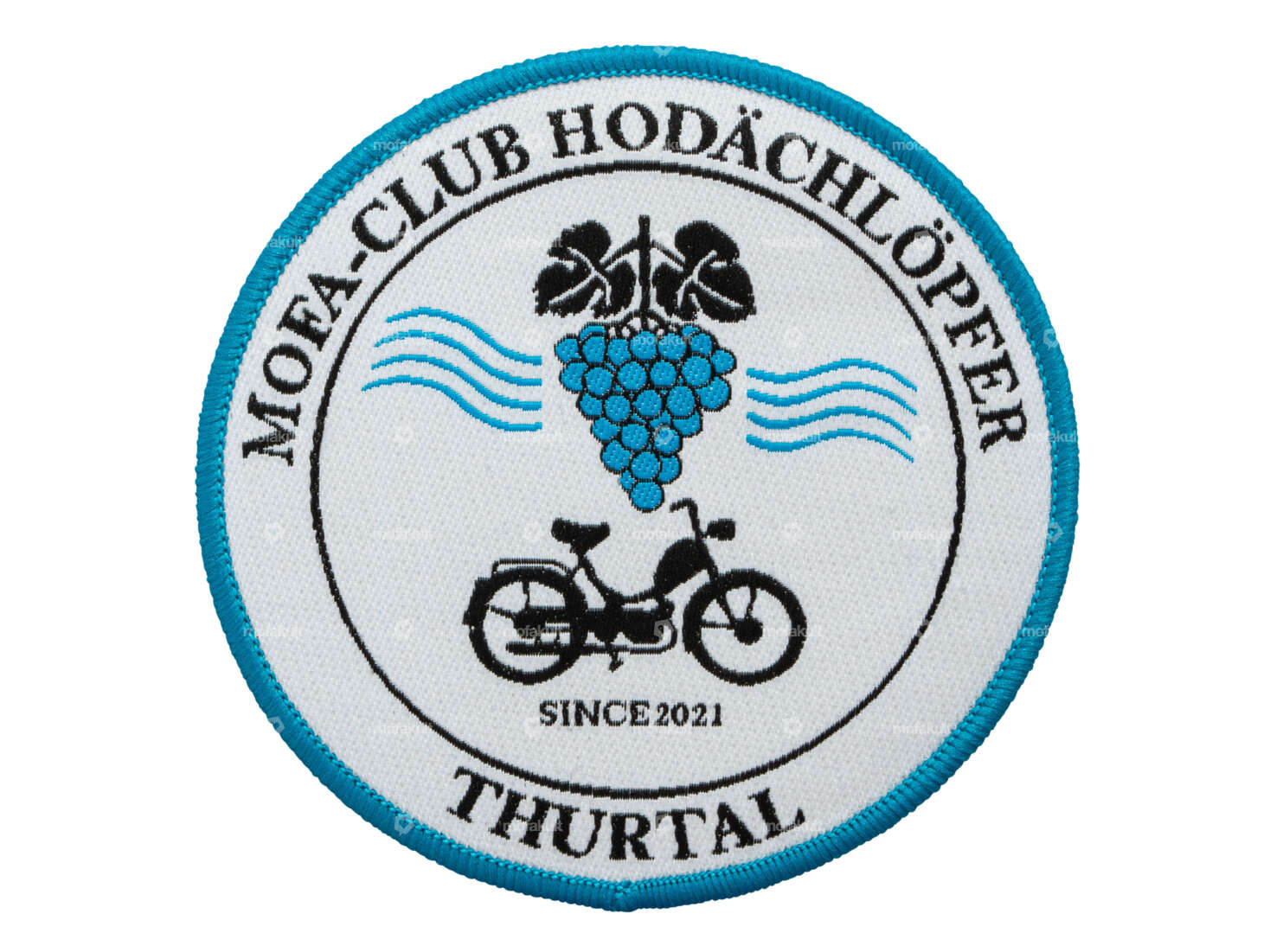 Toppa per banda "Moped Club Hodächlöpfer Thurtal" Ø 80 mm Carousel Image 1