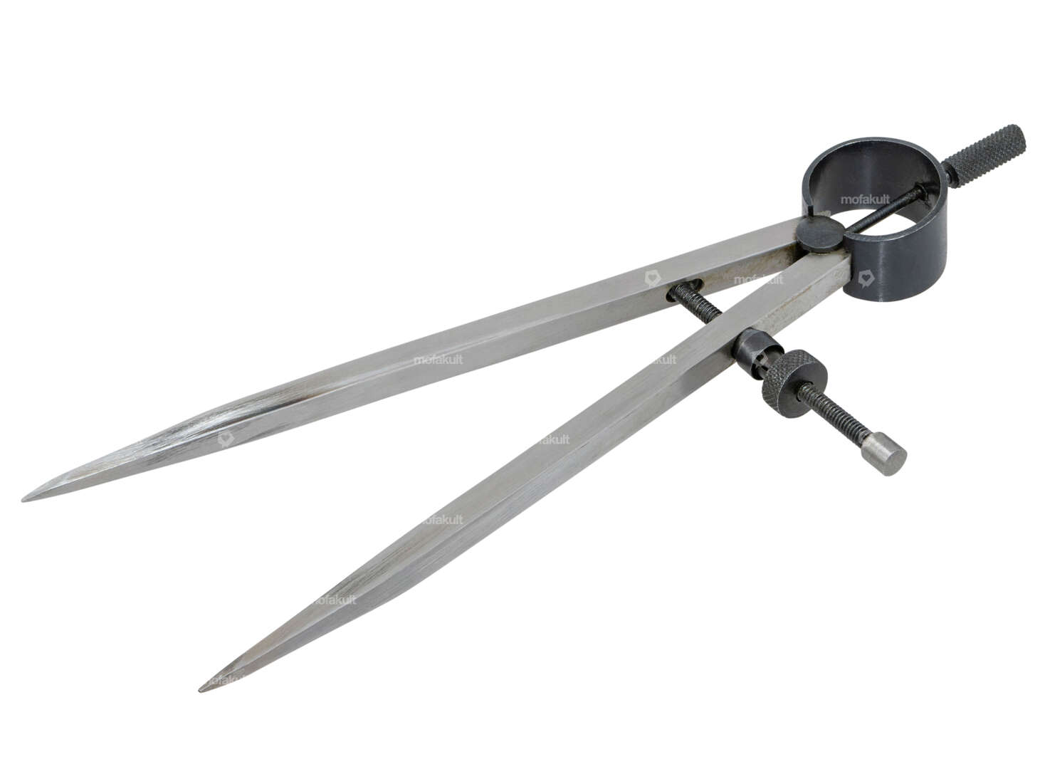 Compas d'arrachage Hogetex avec réglage fin 150 mm (outil de traçage) Carousel Image 1