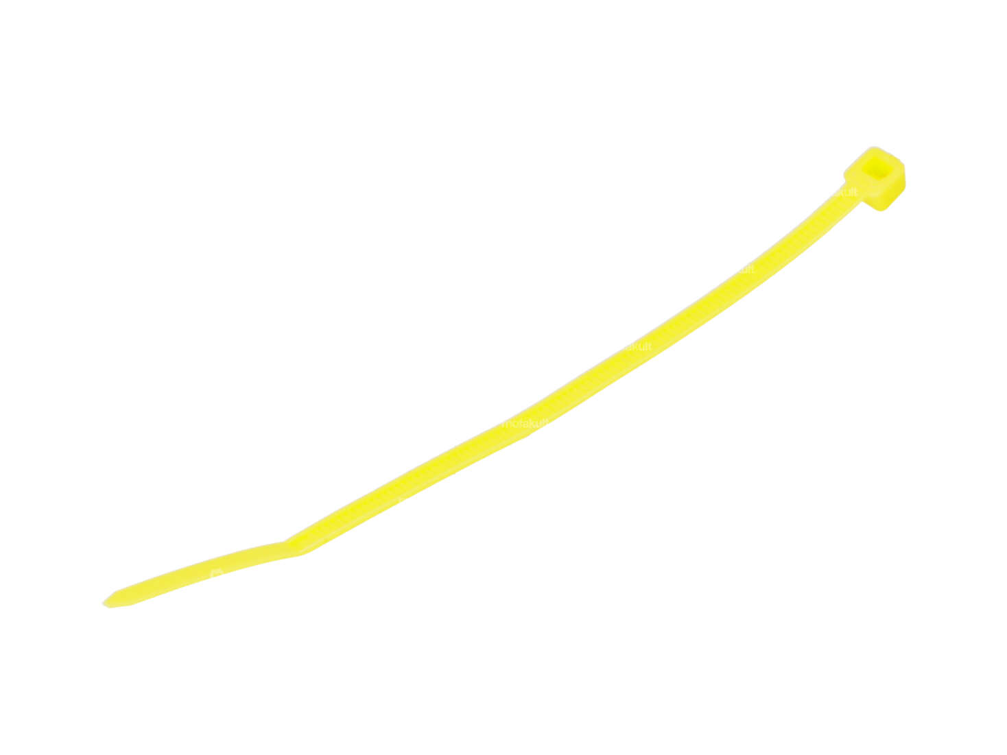 Collier de serrage 2.5 x 100 mm jaune Carousel Image 1