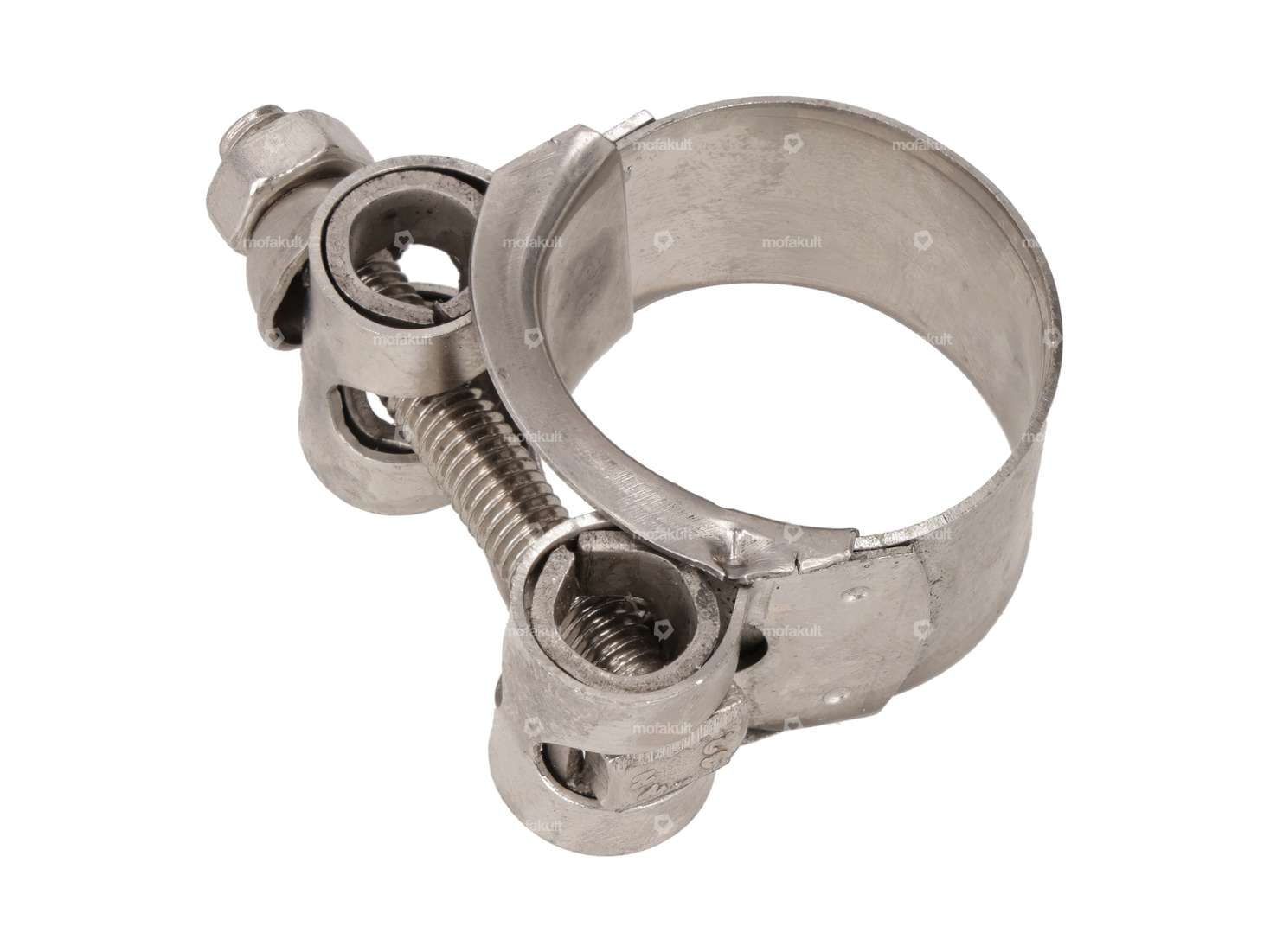 Collier de serrage à vis 29 - 31 mm W4 massif Inox Carousel Image 2