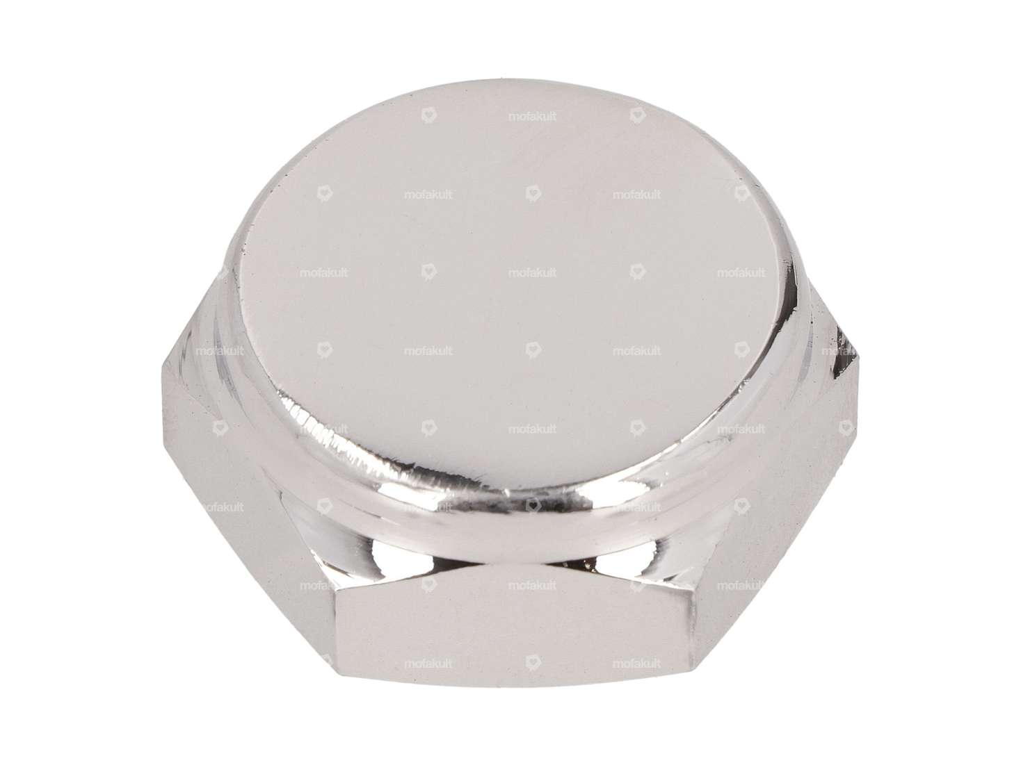 Dado forcella M26x1 chiuso medio alto cromo | Hercules Prima, Optima Carousel Image 1