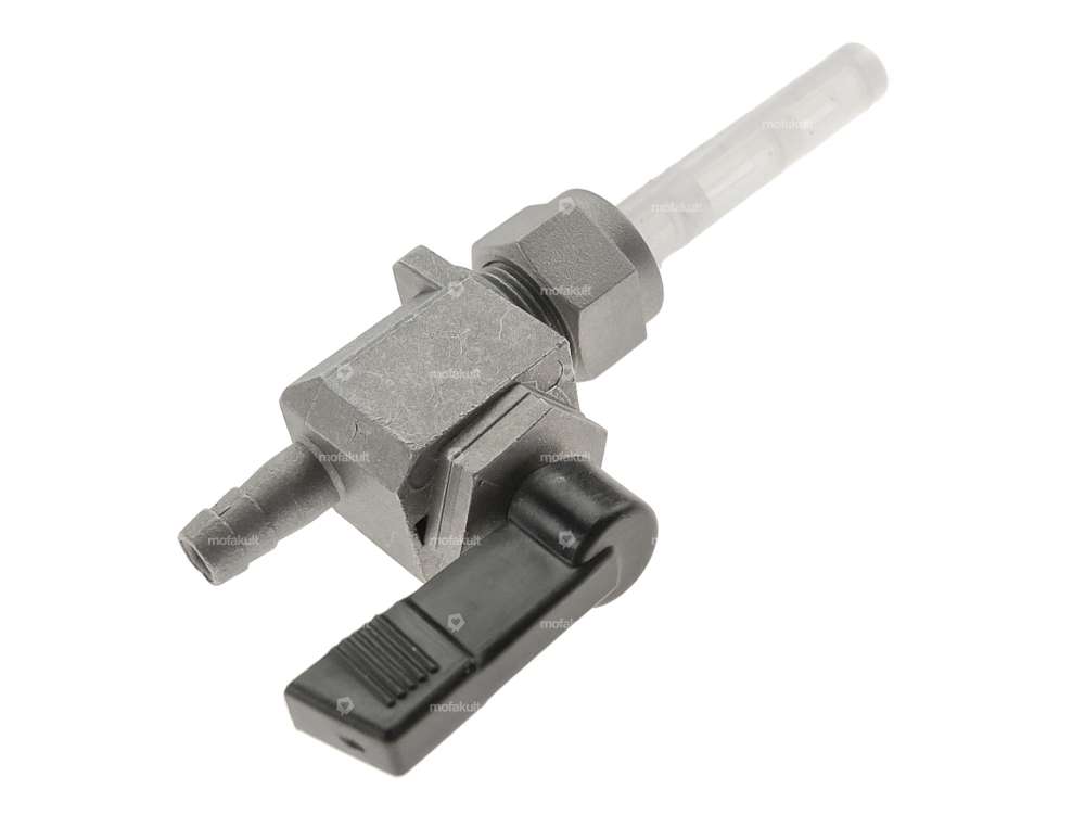 OMG rubinetto benzina verticale M12x1 (con dado per raccordo) fondo in uscita corto Carousel Image 3