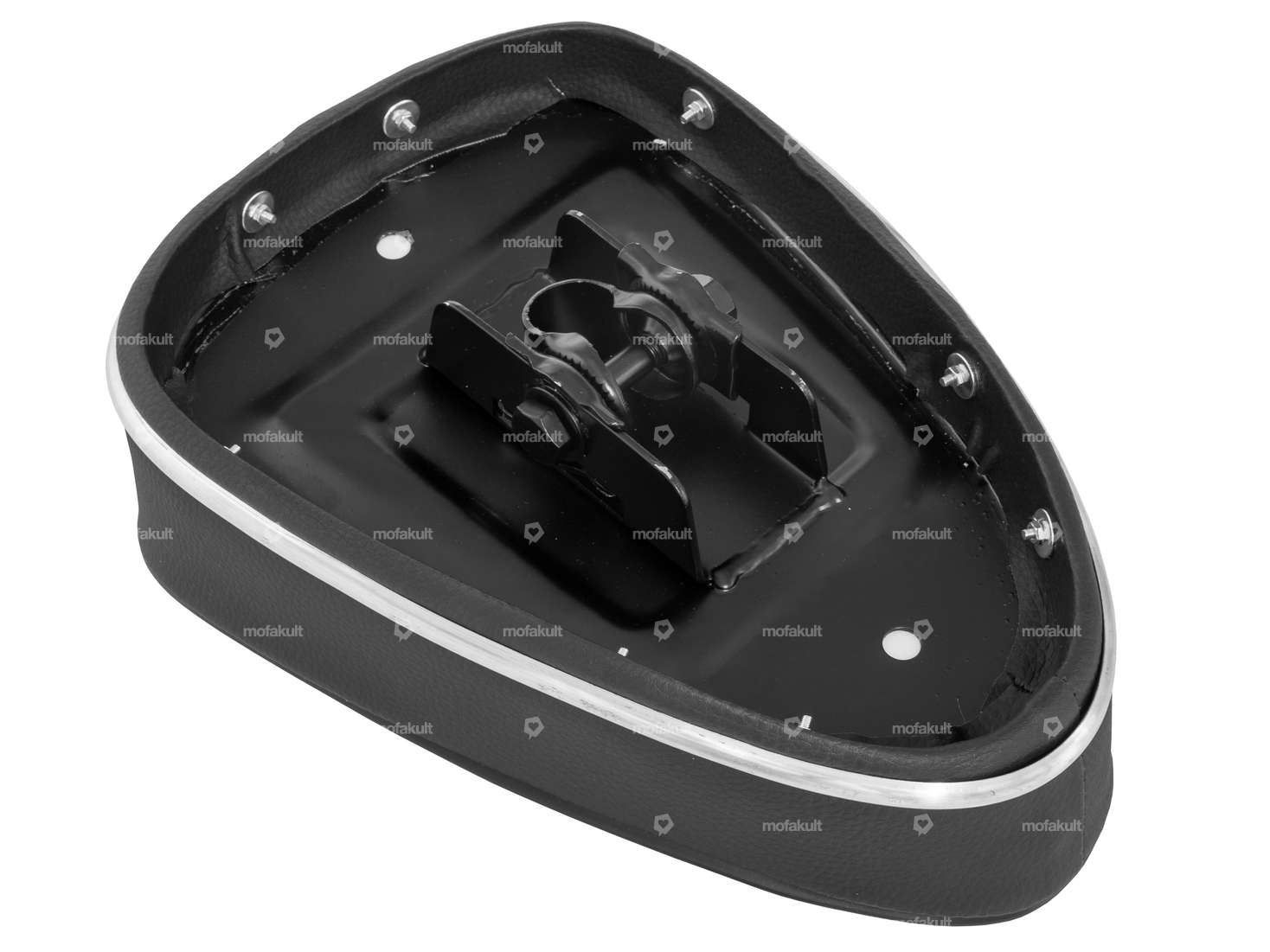 Panchina con scritta "Sachs" nera Carousel Image 3