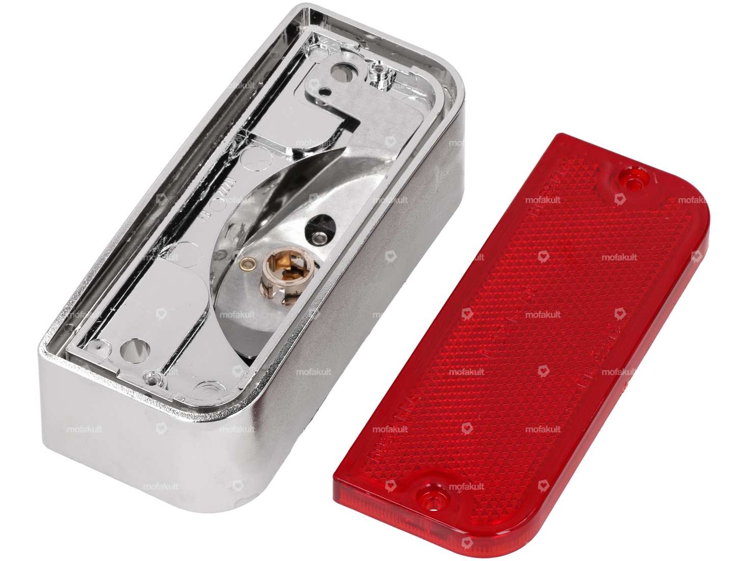 Taillight chrome | Piaggio Ciao PX, C24, Bravo Carousel Image 3