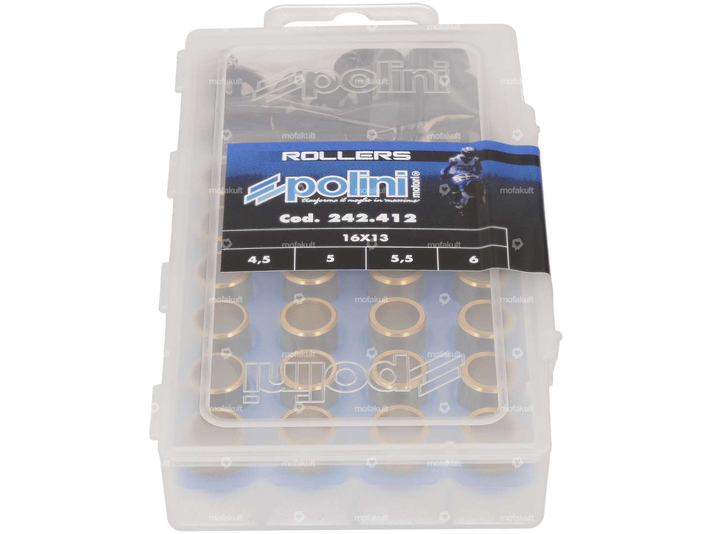 Polini 4.5 - 6 g Variogewichte-Set Ø 16 x 13 mm Carousel Image 2