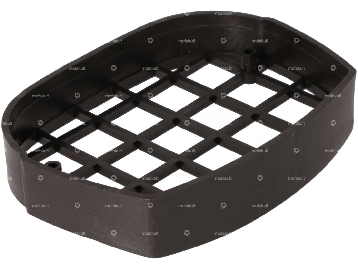 Lamp grille headlight angular black | Piaggio Ciao Carousel Image 2