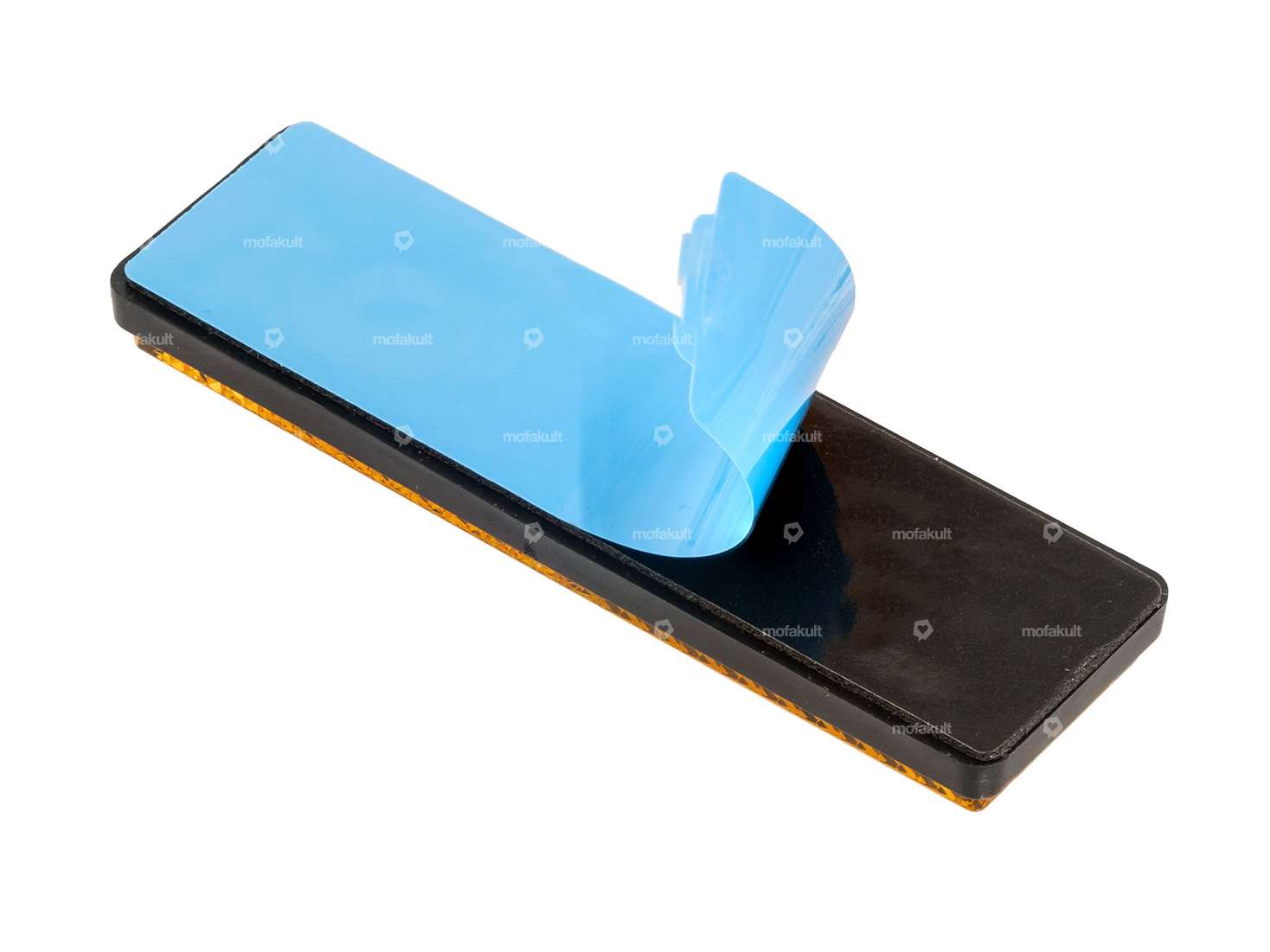 Reflektor selbstklebend eckig orange Carousel Image 2