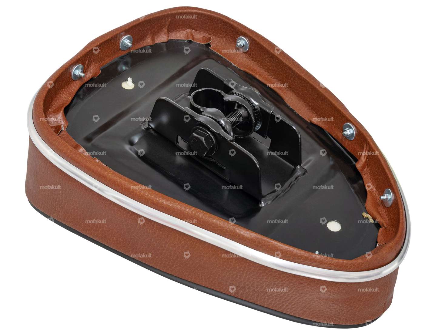 Sedile a panca marrone Carousel Image 3