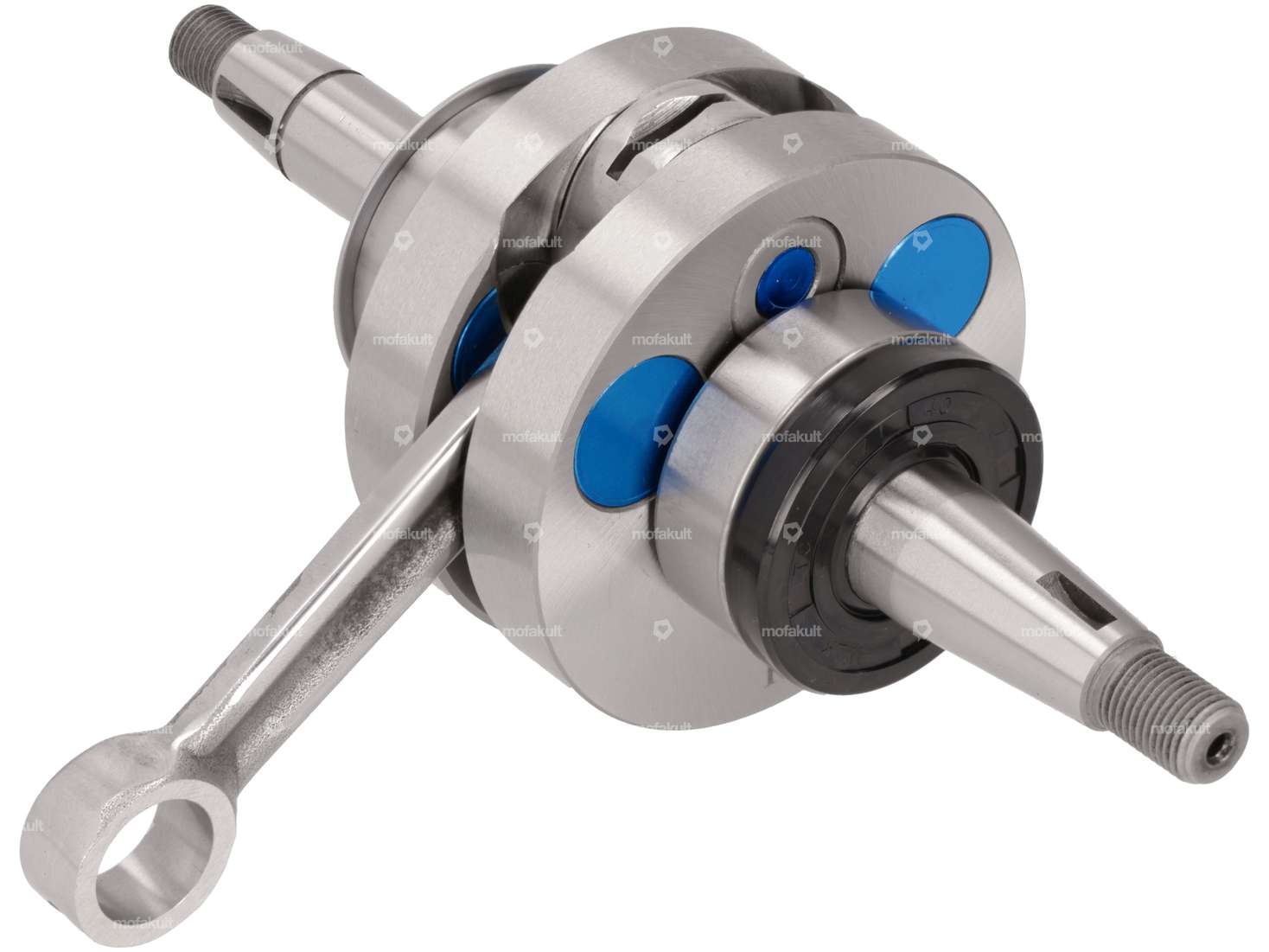 Albero motore Rito guance complete con cuscinetti montati | Puch E50 Carousel Image 2