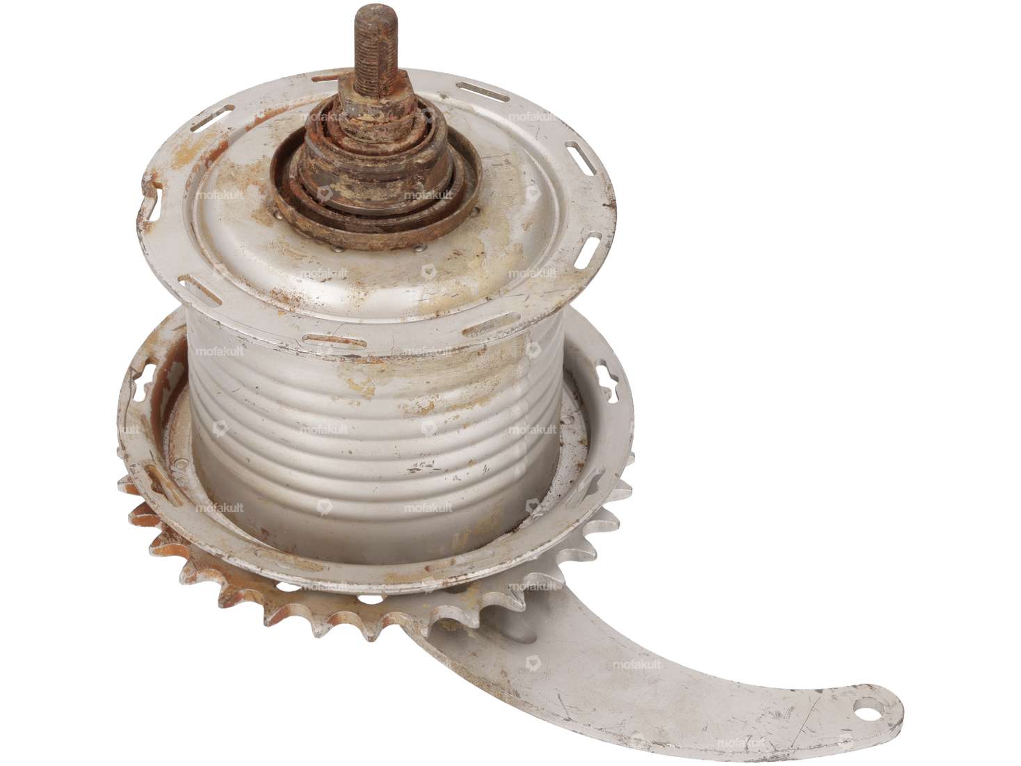 Rücktrittnabe HR 90V mit Zahnkranz 32 Z. (mit Wasserschaden) NOS | Puch X30 Velux Automat Carousel Image 2