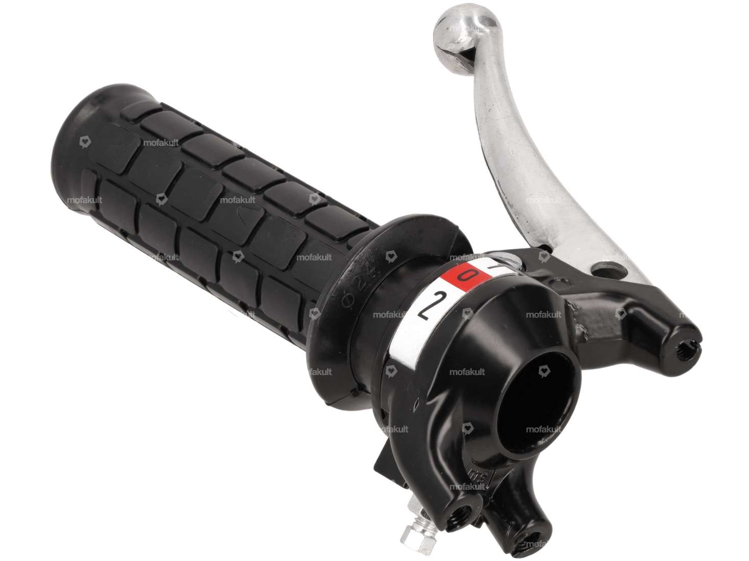 Set di manopole a 2 velocità HG Magura replica nero Carousel Image 2