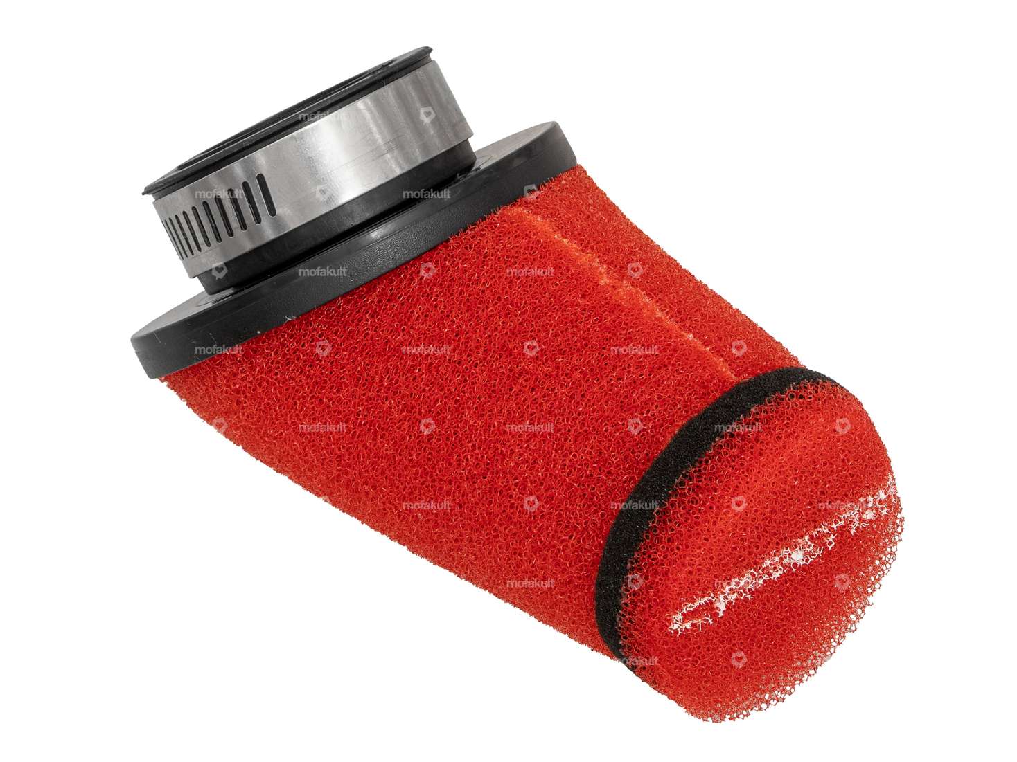 Filtre à air en mousse 30° rouge (Ø 28 / 35 mm) Carousel Image 2