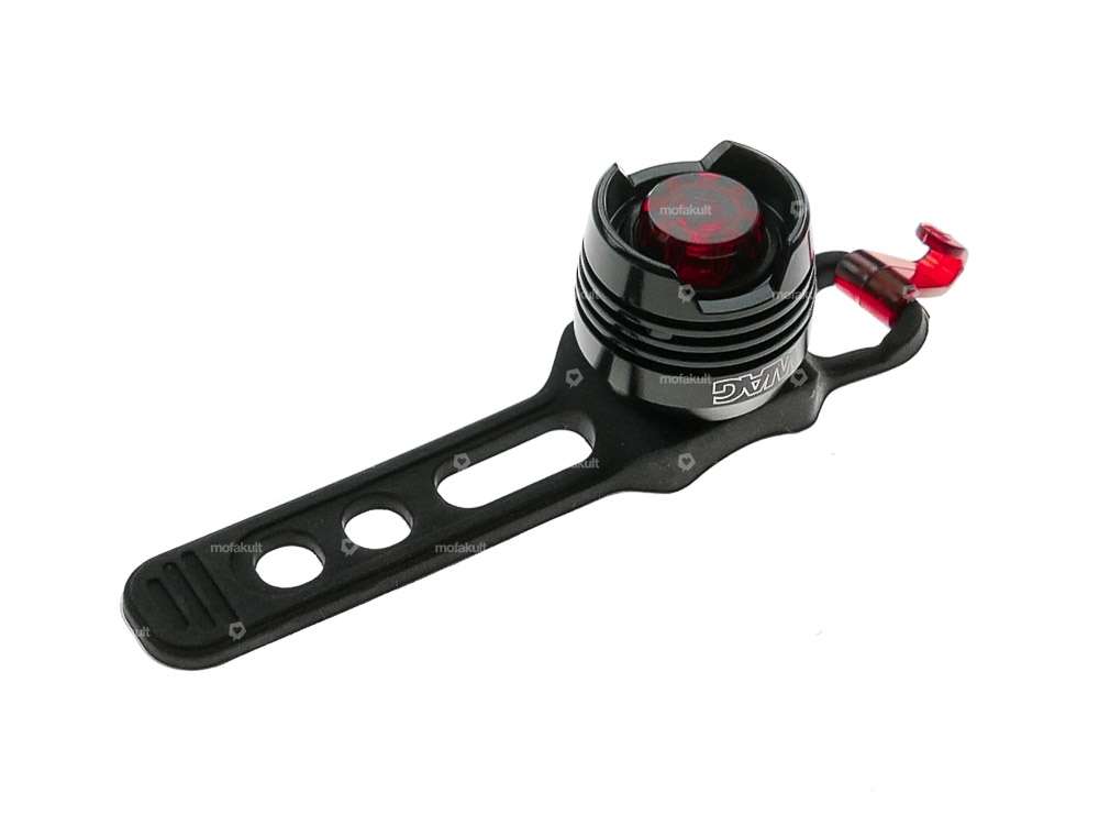 WAG LED Rücklicht «Knopf» schwarz (rotes Licht) Carousel Image 3