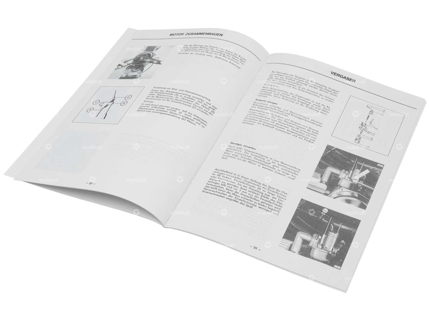 Istruzioni per la riparazione | Puch X30 2 marce automatico (ZA50) Carousel Image 3