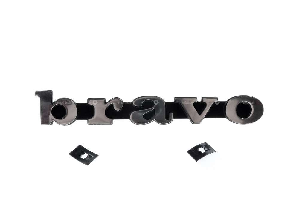 Emblem «bravo» Aluminium 3D | Piaggio Bravo Carousel Image 1