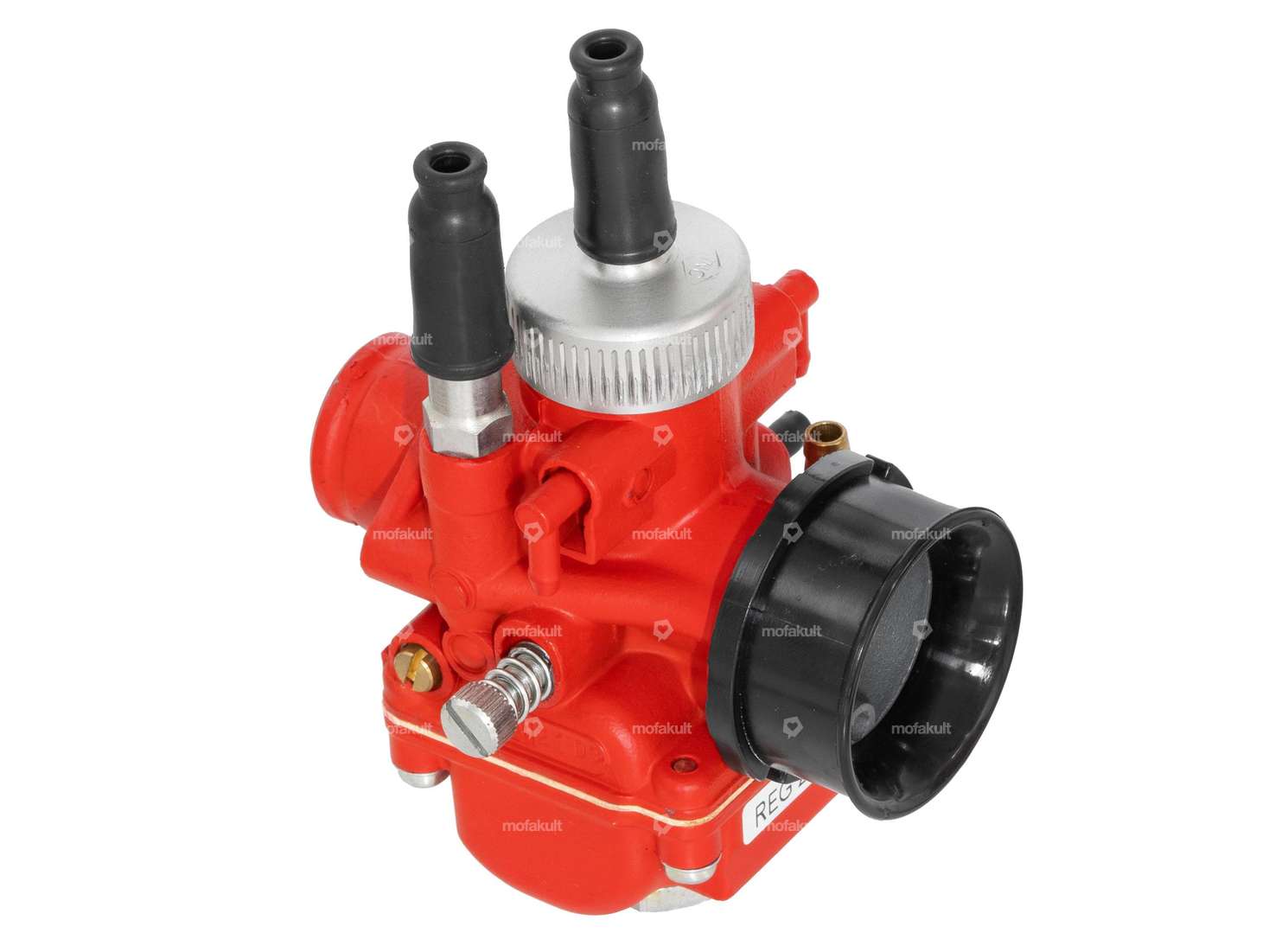 Dell'Orto 21 mm PHBG DS carburatore strozzatore a cavo - Edizione rossa Carousel Image 1