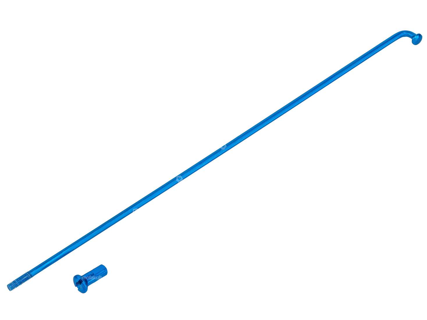 GPO 19" Speiche einzeln inkl. Nippel (2.9 x 212 mm) blau Carousel Image 1