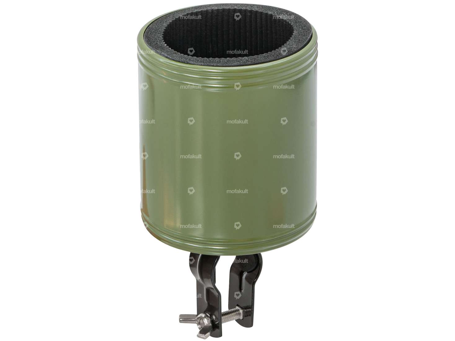 Portabicchieri Kroozie verde scuro opaco Carousel Image 1