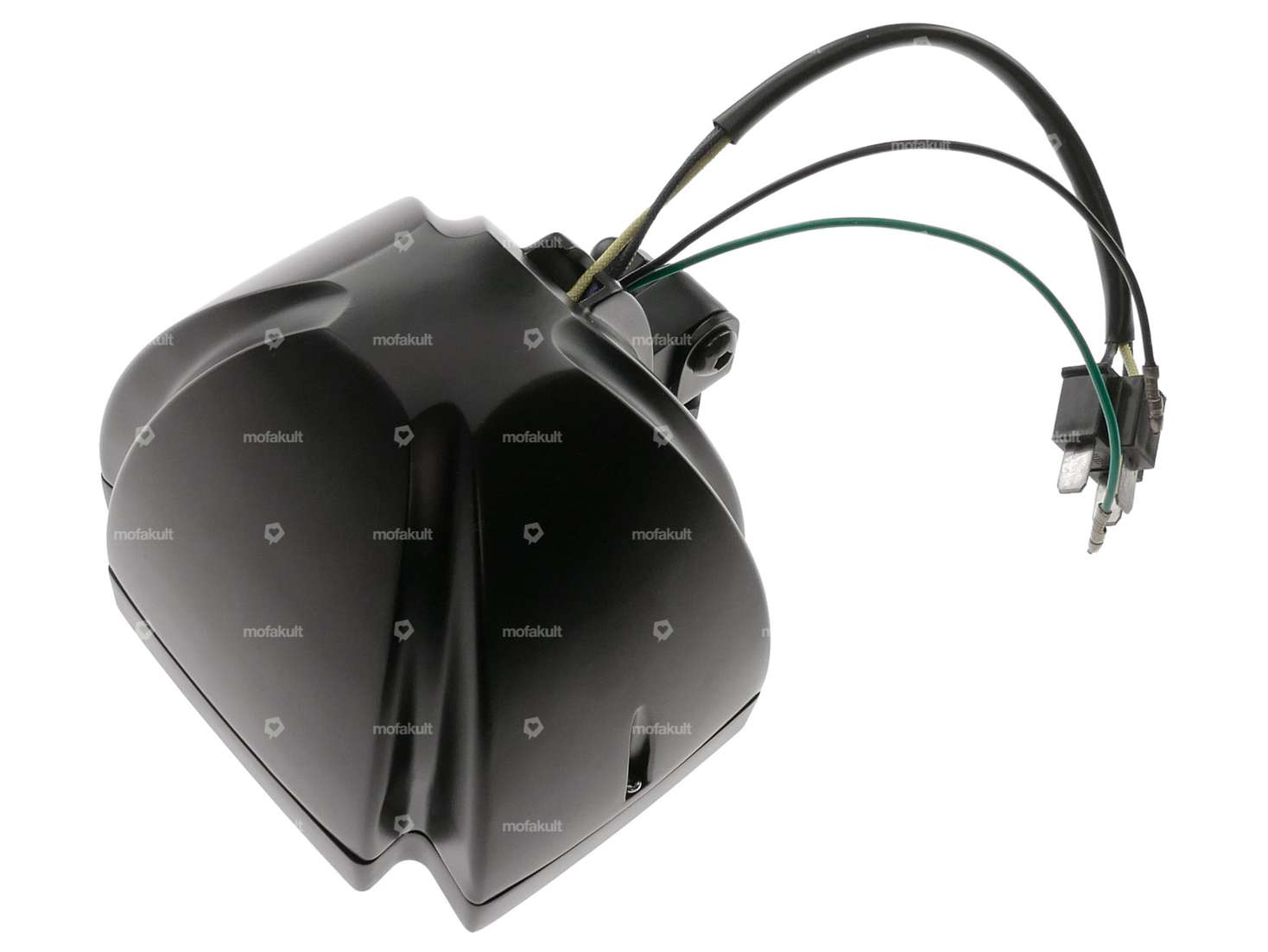 Headlight "Missouri" black Carousel Image 3