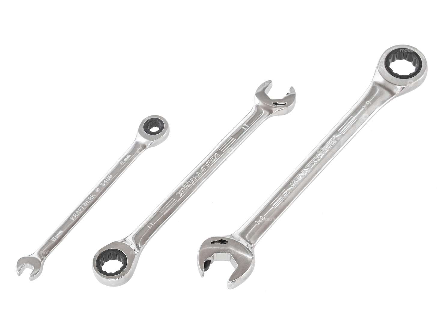 Set di cricchetti doppi Kraftwerk 15 pezzi. Carousel Image 2