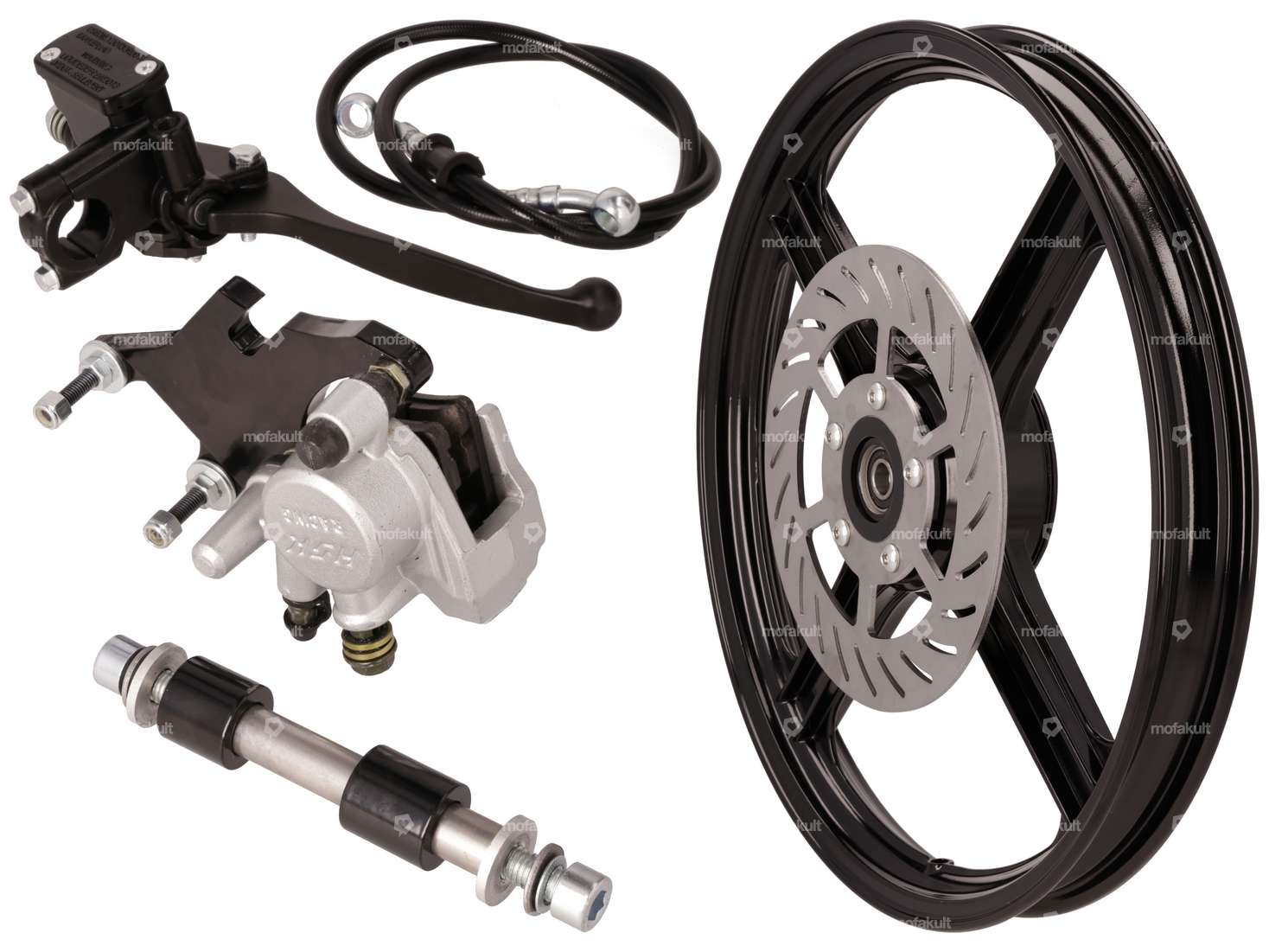 Scheibenbremse-Set Gussfelge vorne | Piaggio SI Carousel Image 1