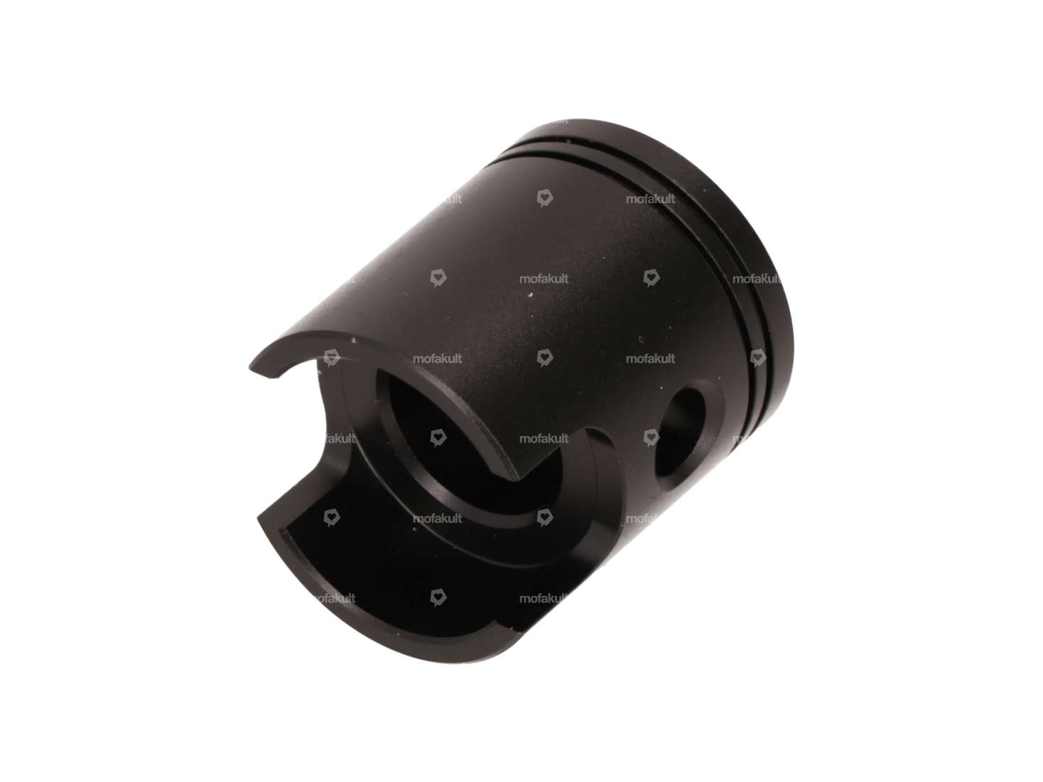 mk-Merch fiaschetta decorativa per fazzoletto da collo (bandana) nero Carousel Image 2