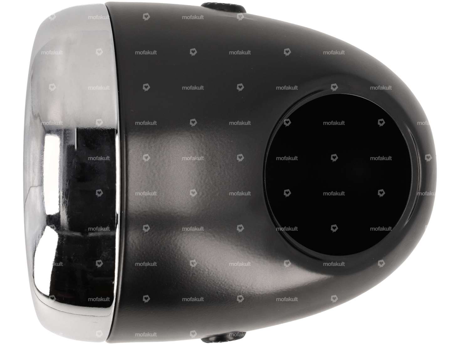 GUIA egg lamp Ø 13 cm black (with spoiler) Carousel Image 2