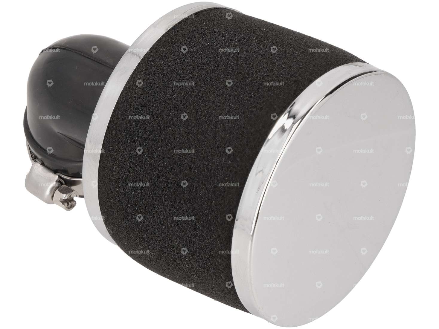 Filtro aria racing a 90° in schiuma Ø 27 / 34 mm Carousel Image 2