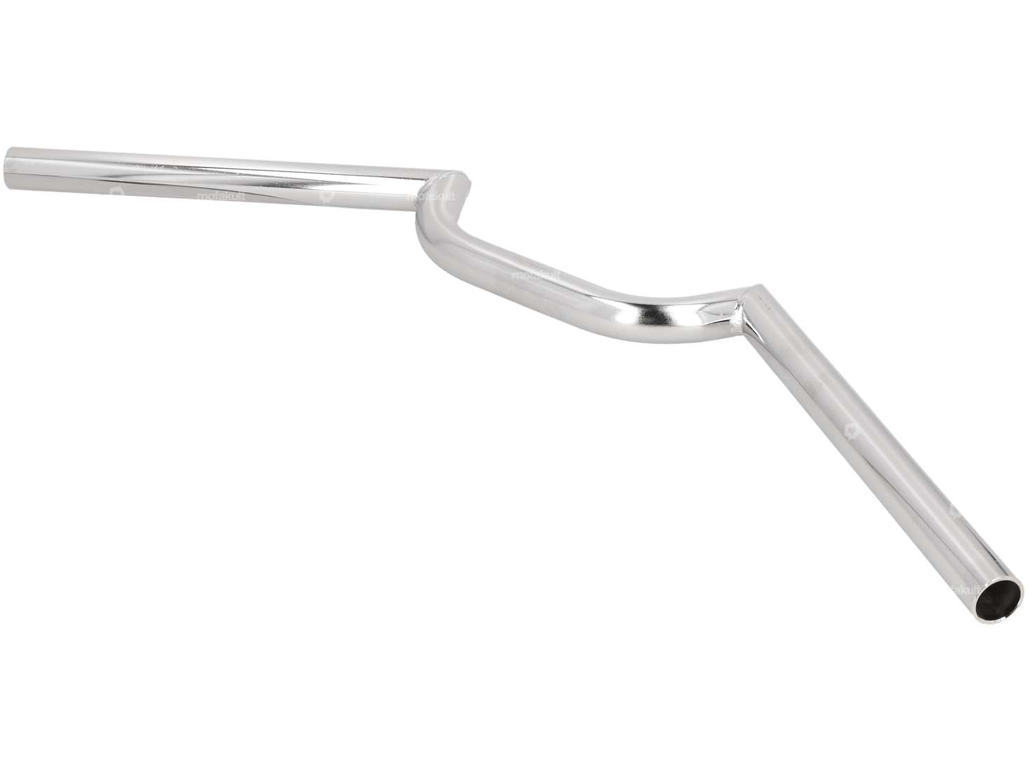 Guidon plaque de fourche 15 cm Racing Chrome Carousel Image 2