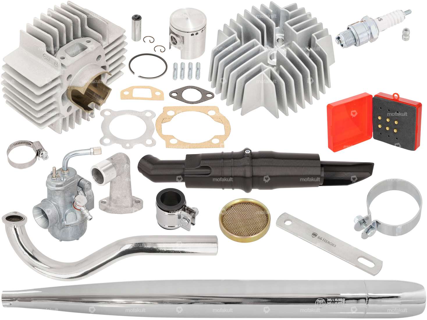 swiing® ingenious 45 mm tuning set (17 mm SRF carburatore) | Puch Z50 Carousel Image 1