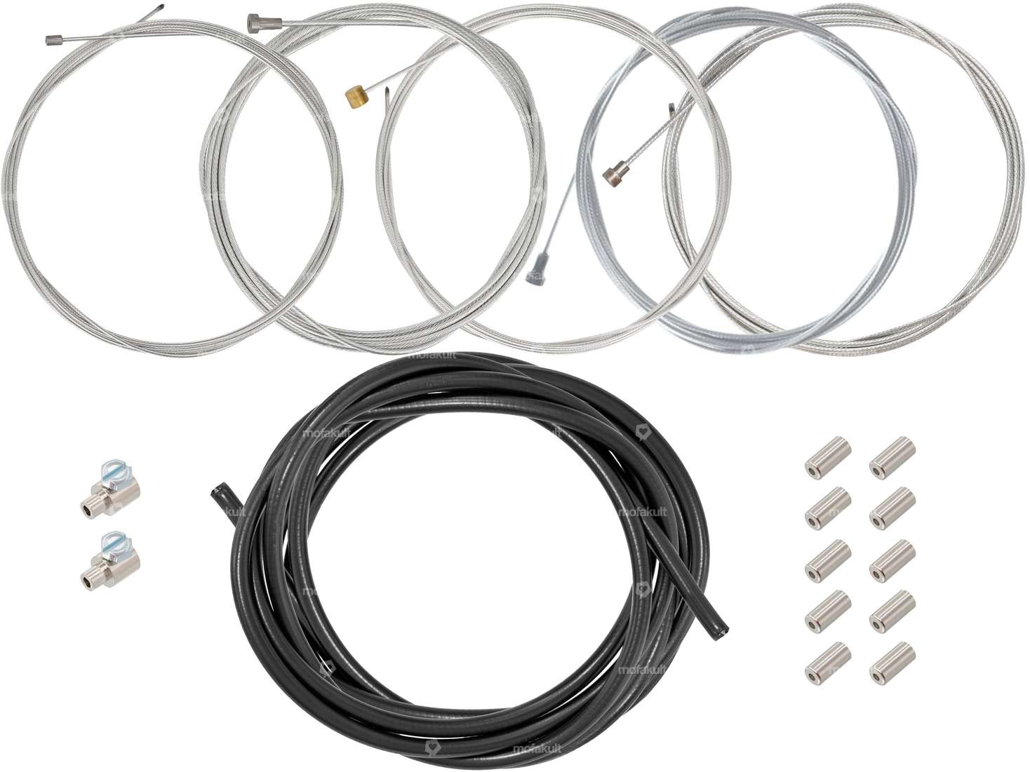 Set di cavi con cavo decompressore manuale nero | Sachs 50/2 (CH), 503, 504, 505 Carousel Image 1