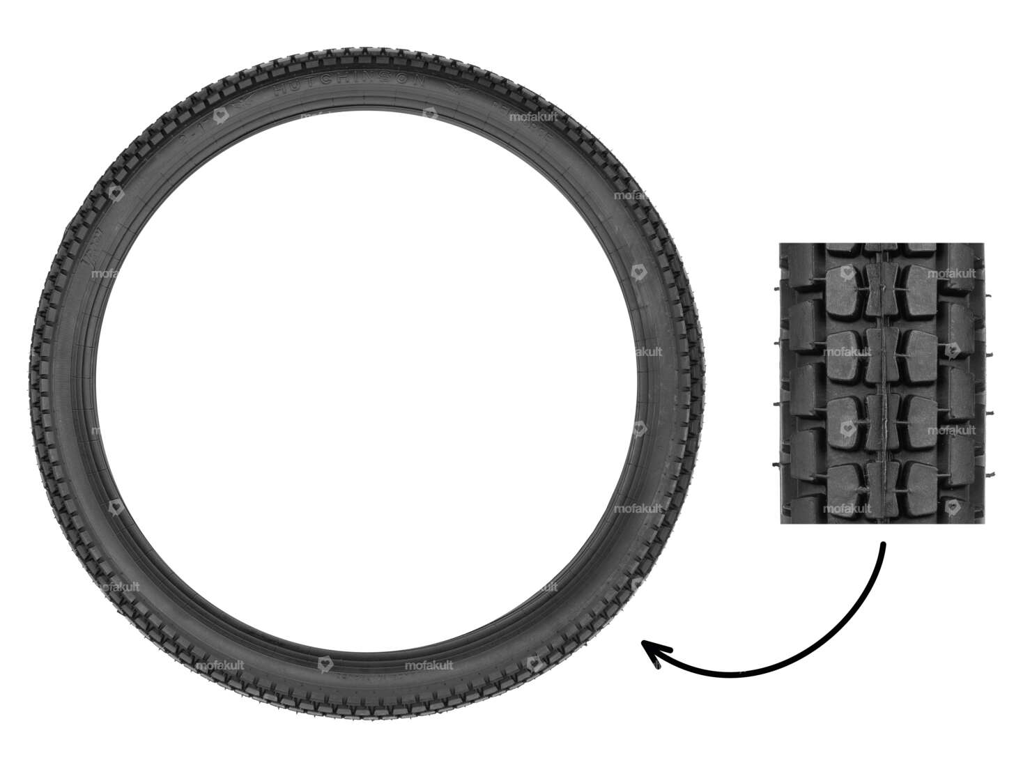 Hutchinson 2.00 x 17" tires Vroom Allround Carousel Image 1