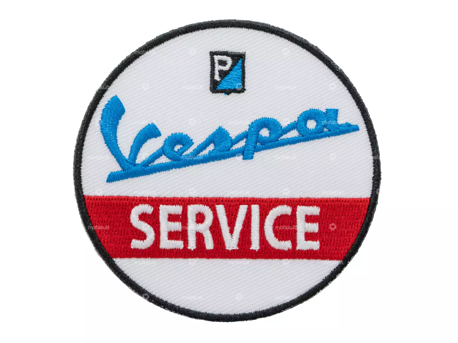 Vespa 'Servizio' Patch – Aufbügel-Aufnäher Für Vespa-Fans | DIY Aufnäher Zum Nähen Oder Aufbügeln