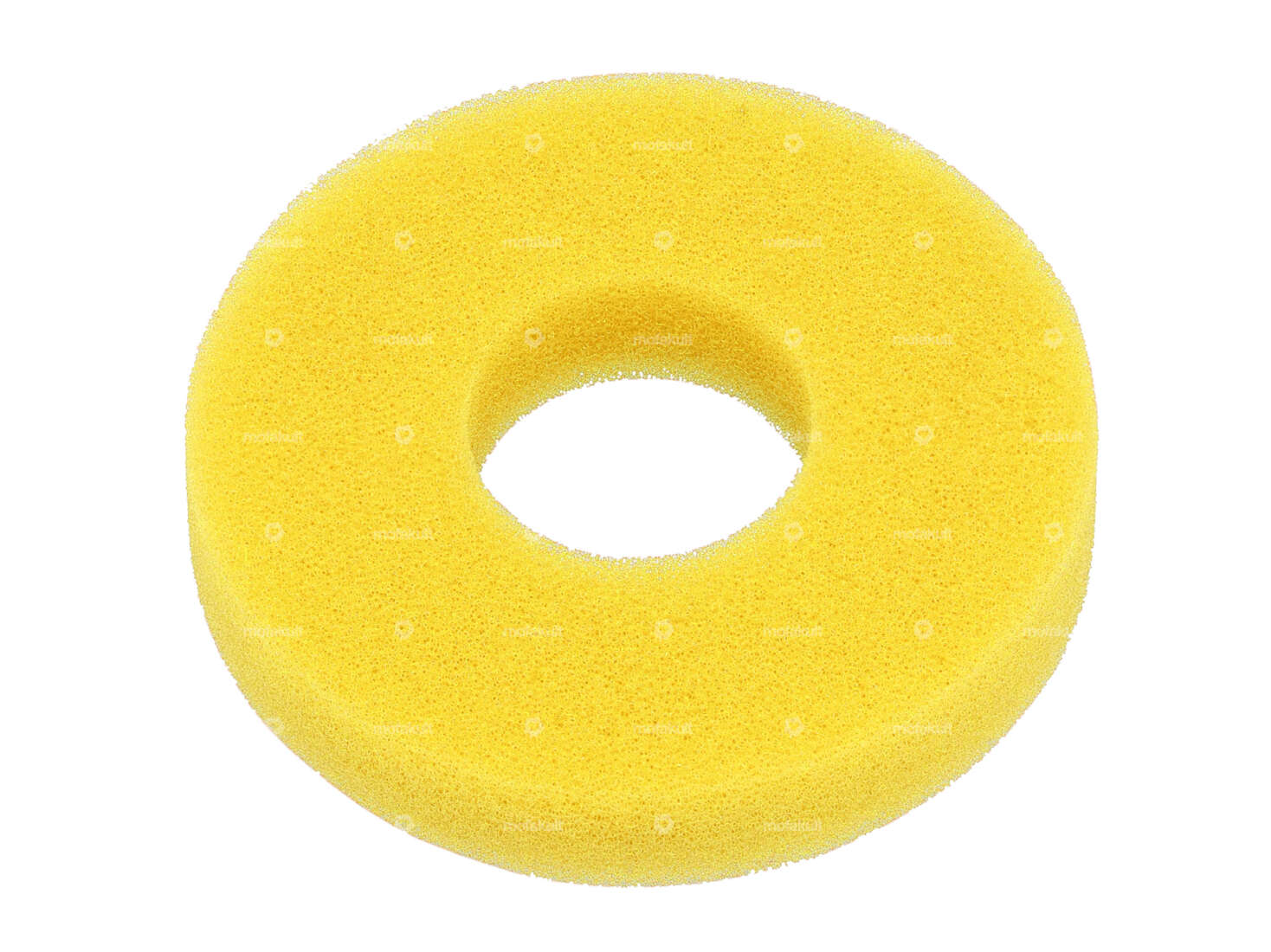 Decorative sponge tank cap round yellow Carousel Image 1