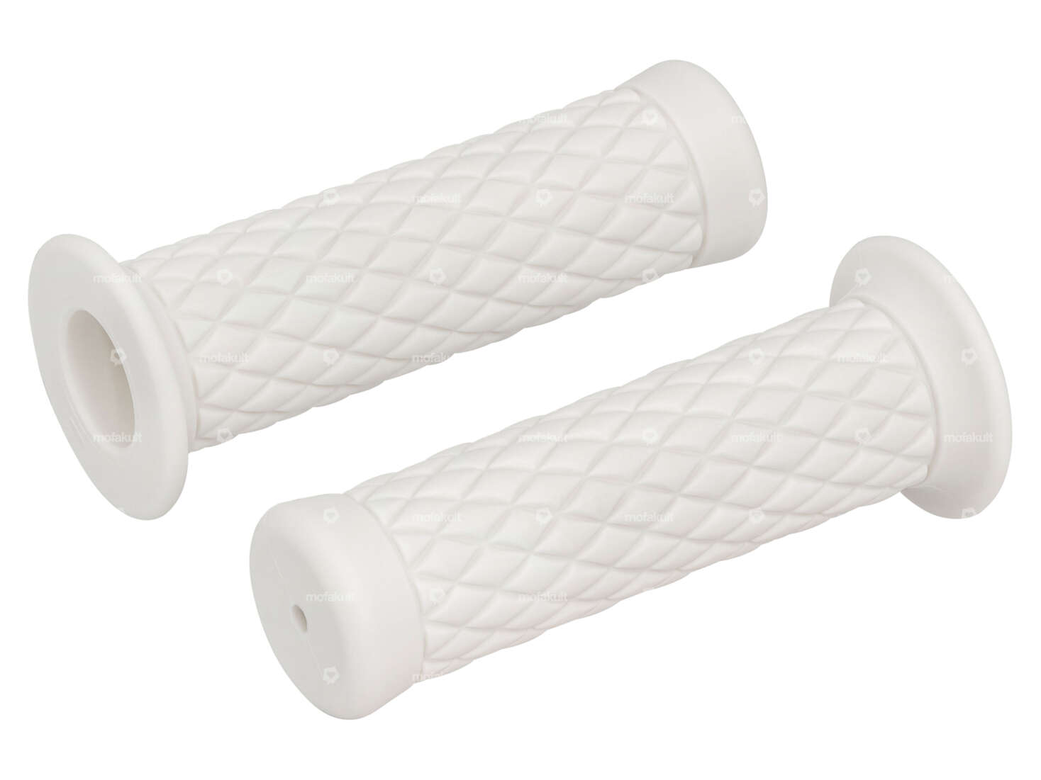 66HEROES Maniglie a rombo automatiche bianche Carousel Image 1