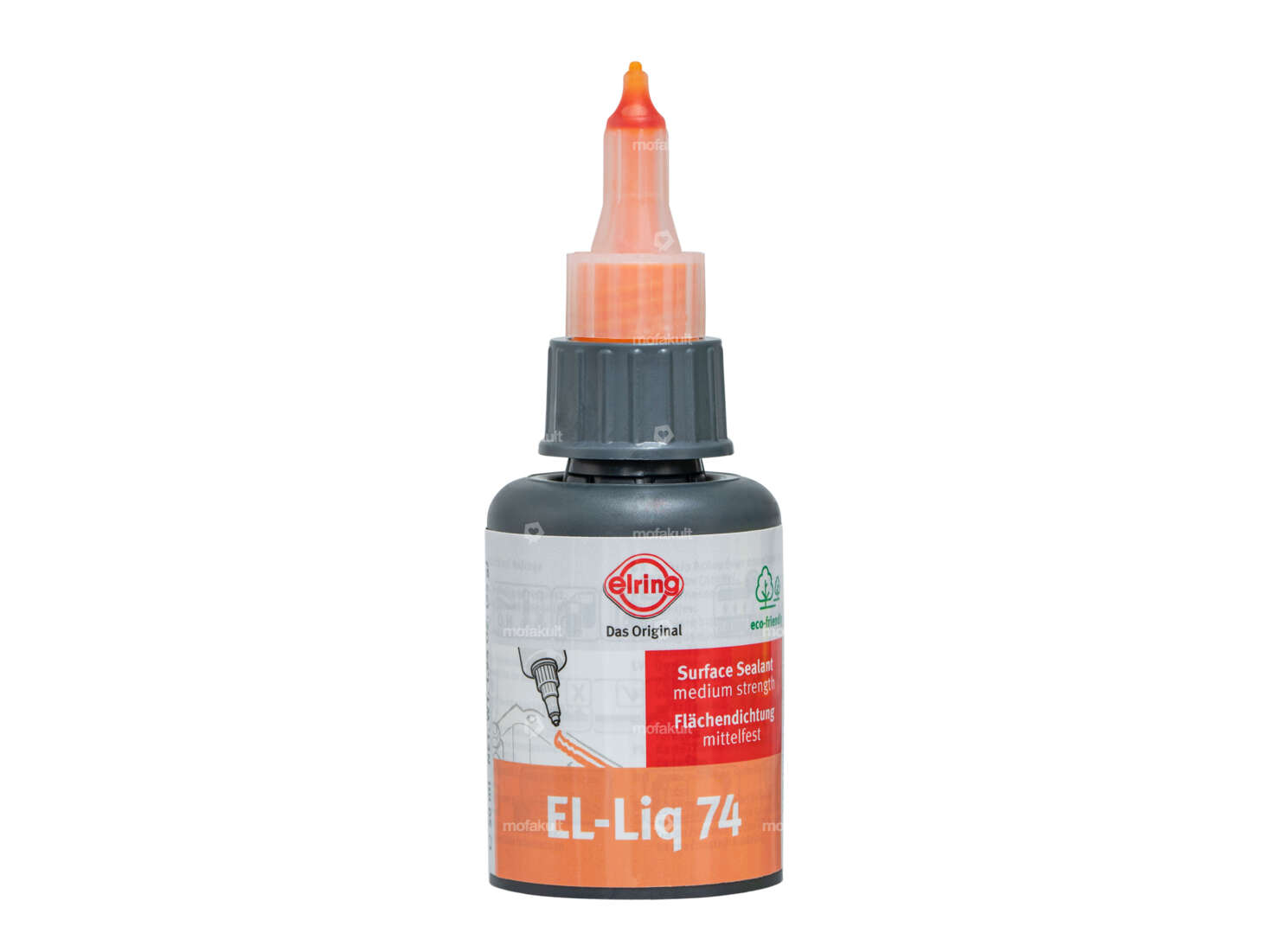 Elring Dichtmasse EL-Liq 74 niedrigfest aushärtend 50 ml orange Carousel Image 1