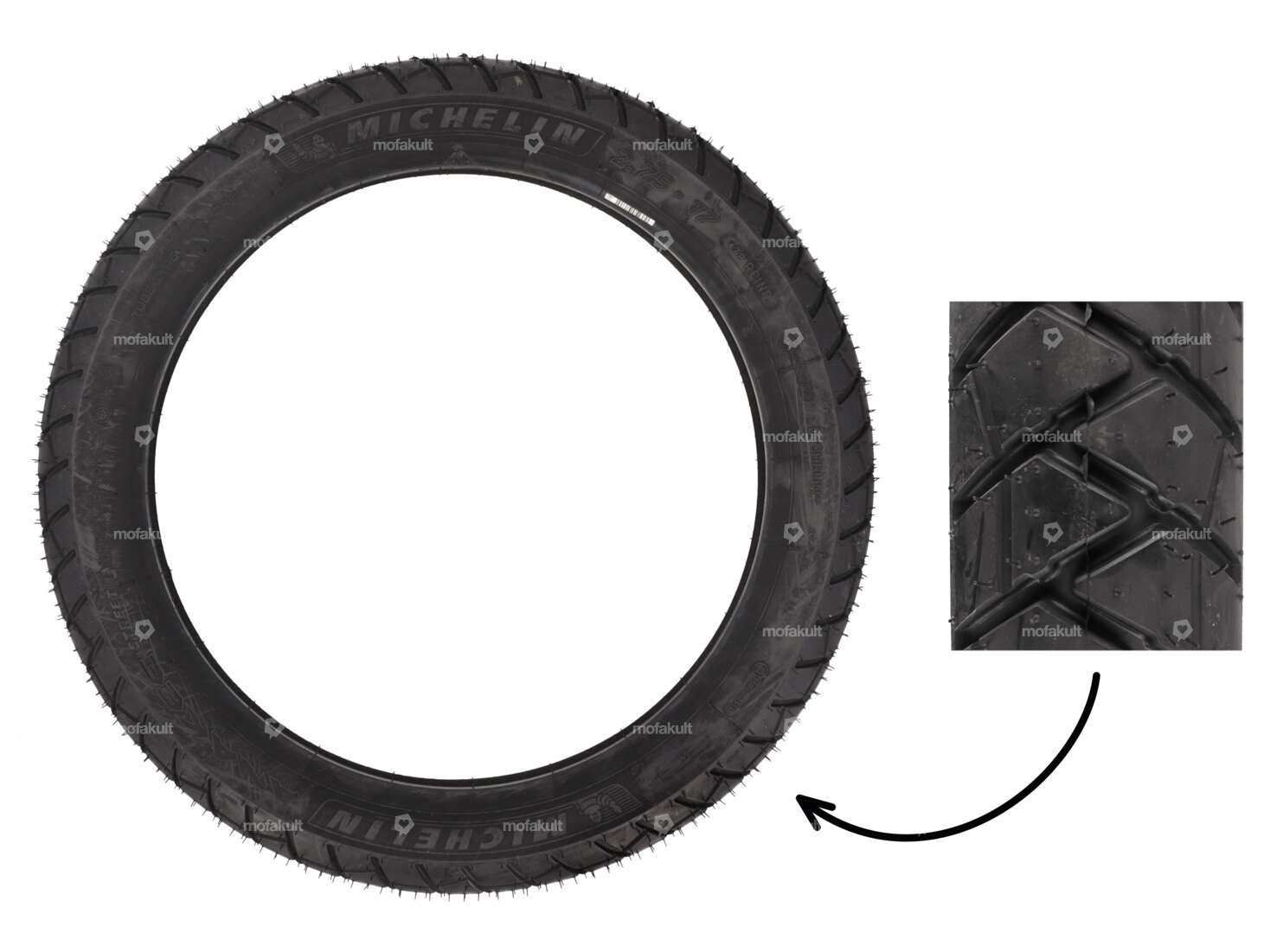 Pneus Michelin 2.50 x 17" ANAKEE Allround Carousel Image 1