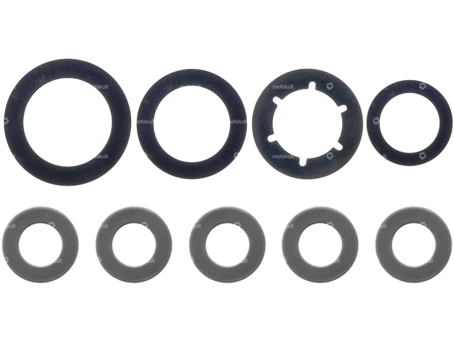 swiing® revival Passscheiben-Set MG4 Mono Getriebe | Piaggio Ciao, SI, Bravo, Boxer Carousel Image 1