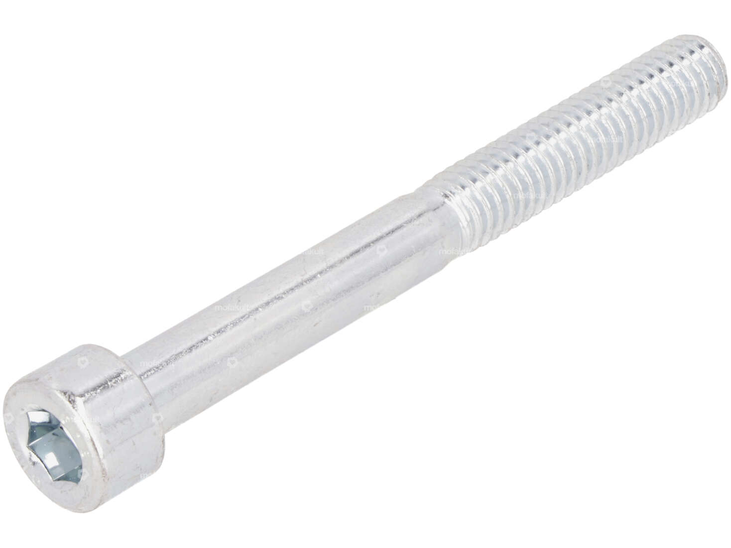 Vite M6x55 a testa cilindrica con esagono incassato zincata Carousel Image 1