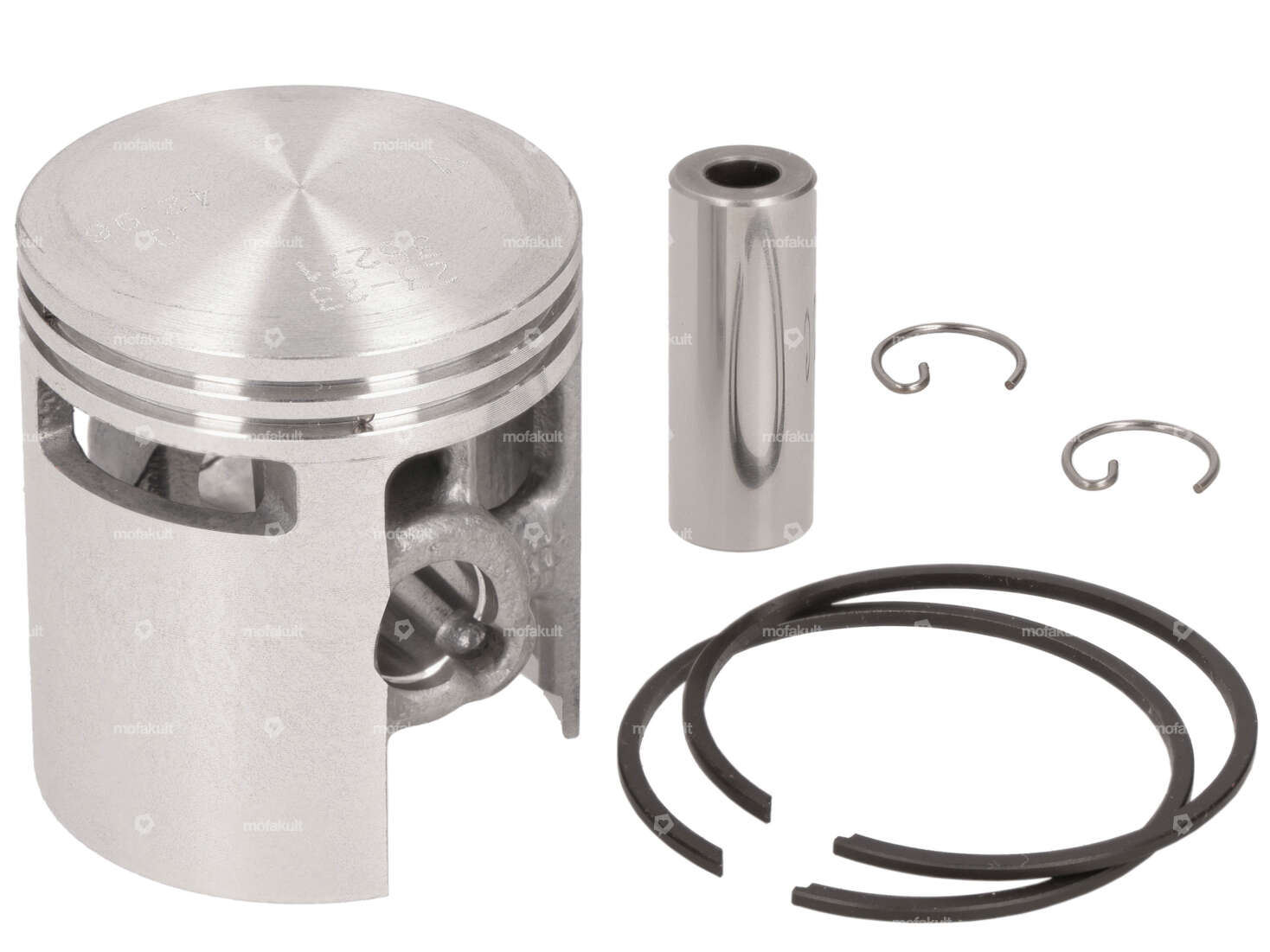 Malossi piston 43 mm (12 mm KoBo) new version | Piaggio Ciao, SI, Bravo, Boxer Carousel Image 1