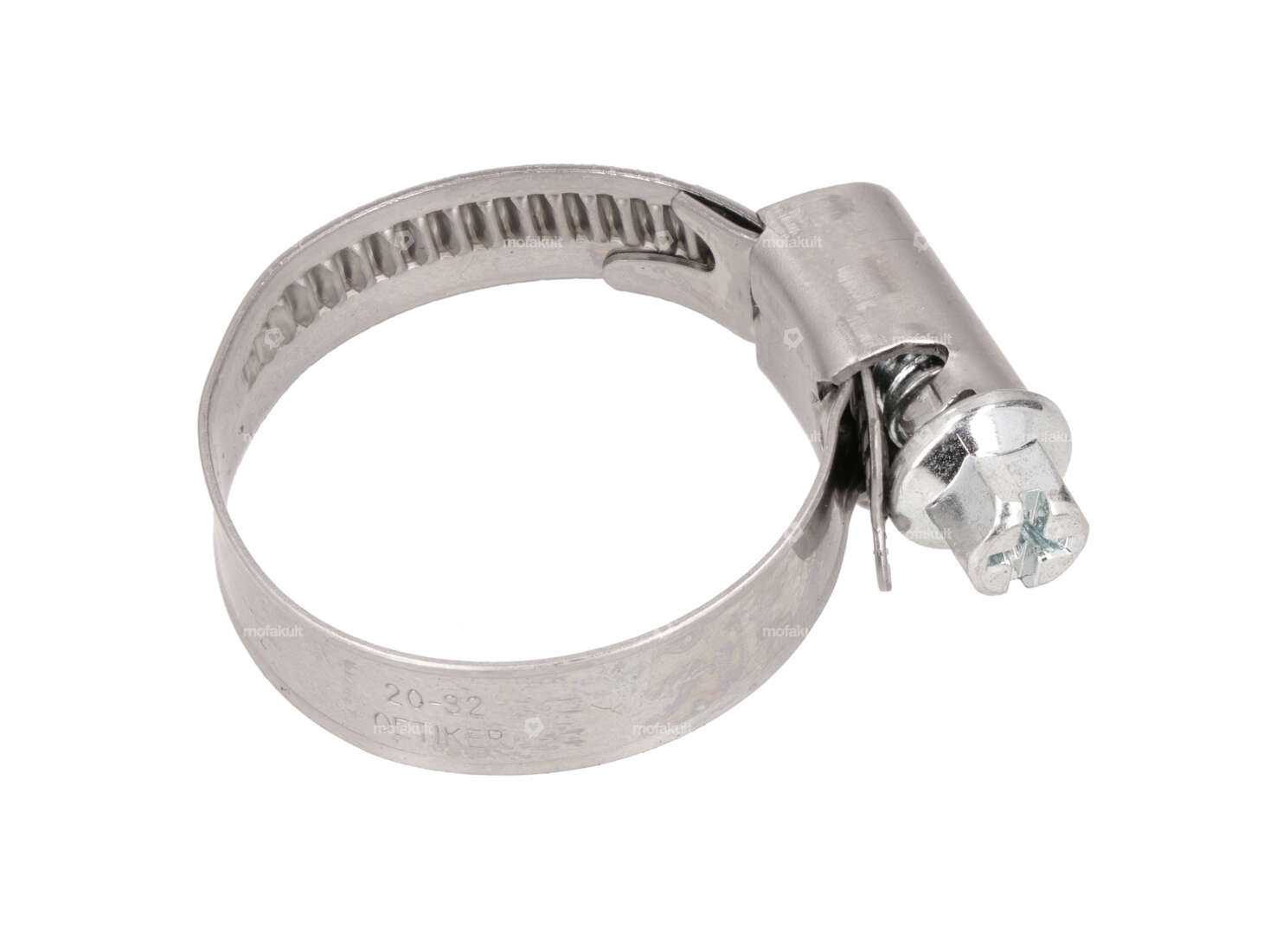 Bride 23 - 35 mm W2 air filter Inox / galvanized Carousel Image 1