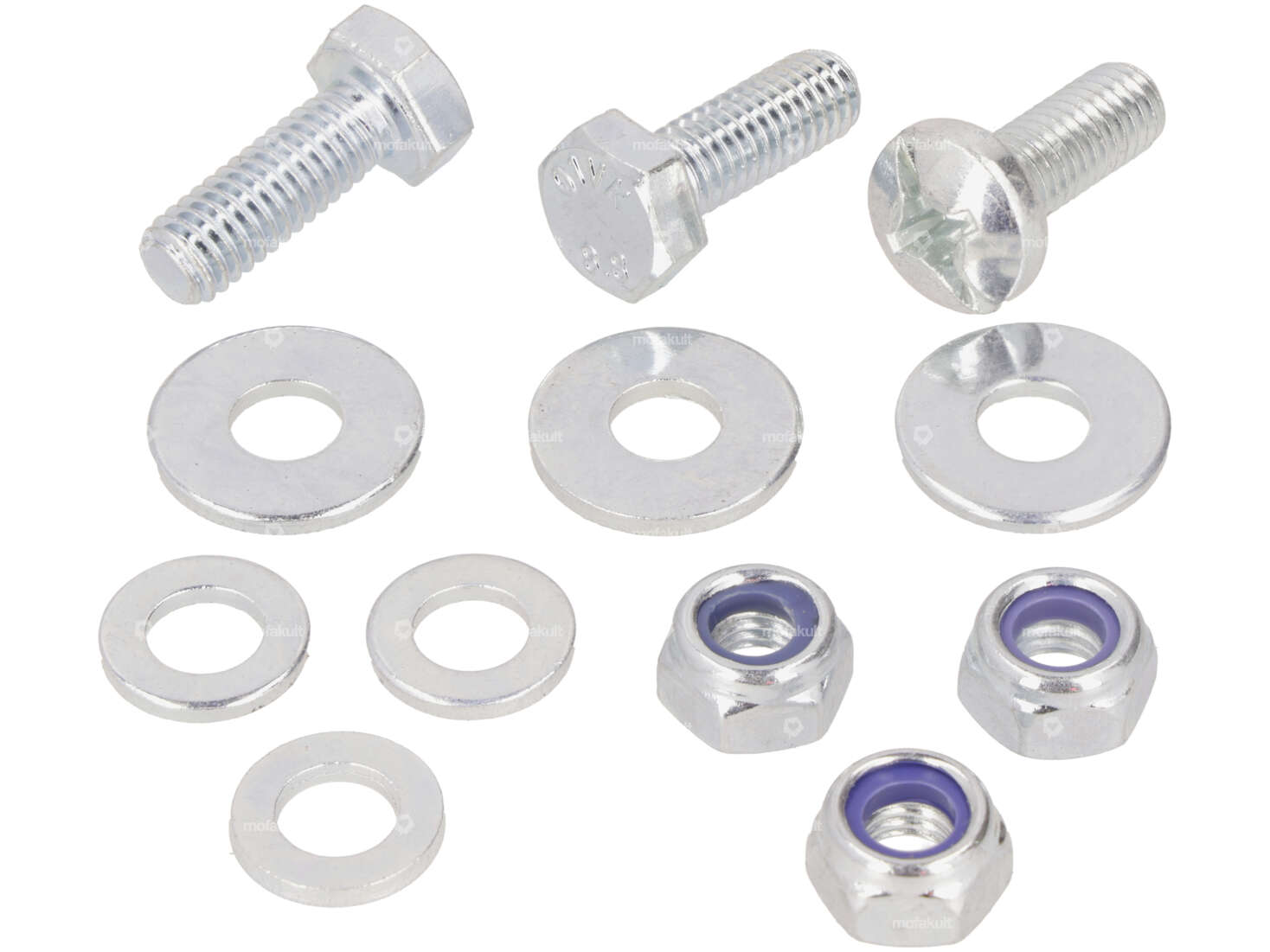 swiing® revival set di viti luce posteriore zincata | Pony GTX 521 Carousel Image 1